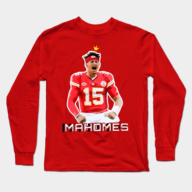 Mahomes Long Sleeve T-Shirt by Mic jr